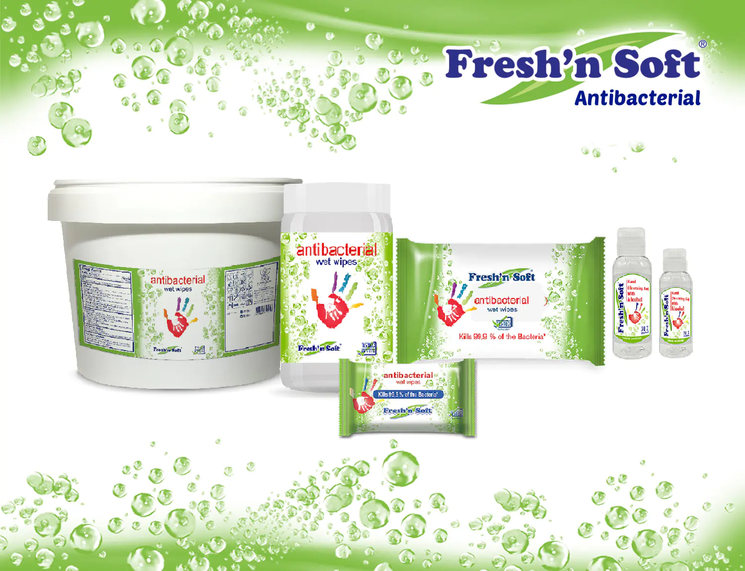 Fresh’n Soft Productos Antibacterianos