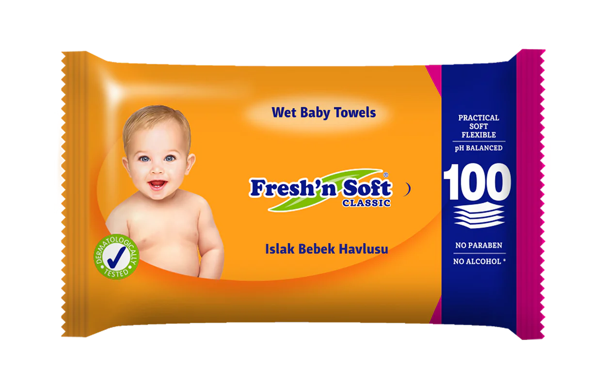 Fresh'n Soft Classic Wet Baby Towels