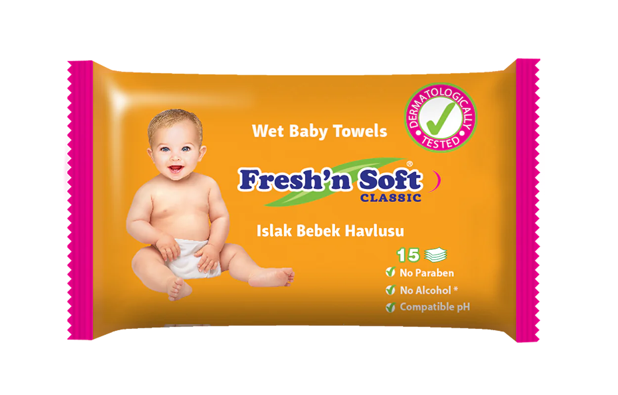 Fresh'n Soft Classic Wet Baby Towels