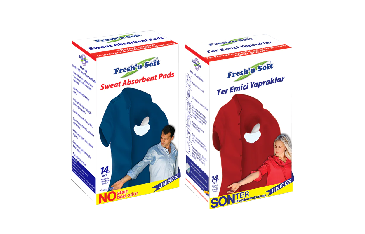 Fresh'n Soft Body Care - Sweat Absorbent Pads
