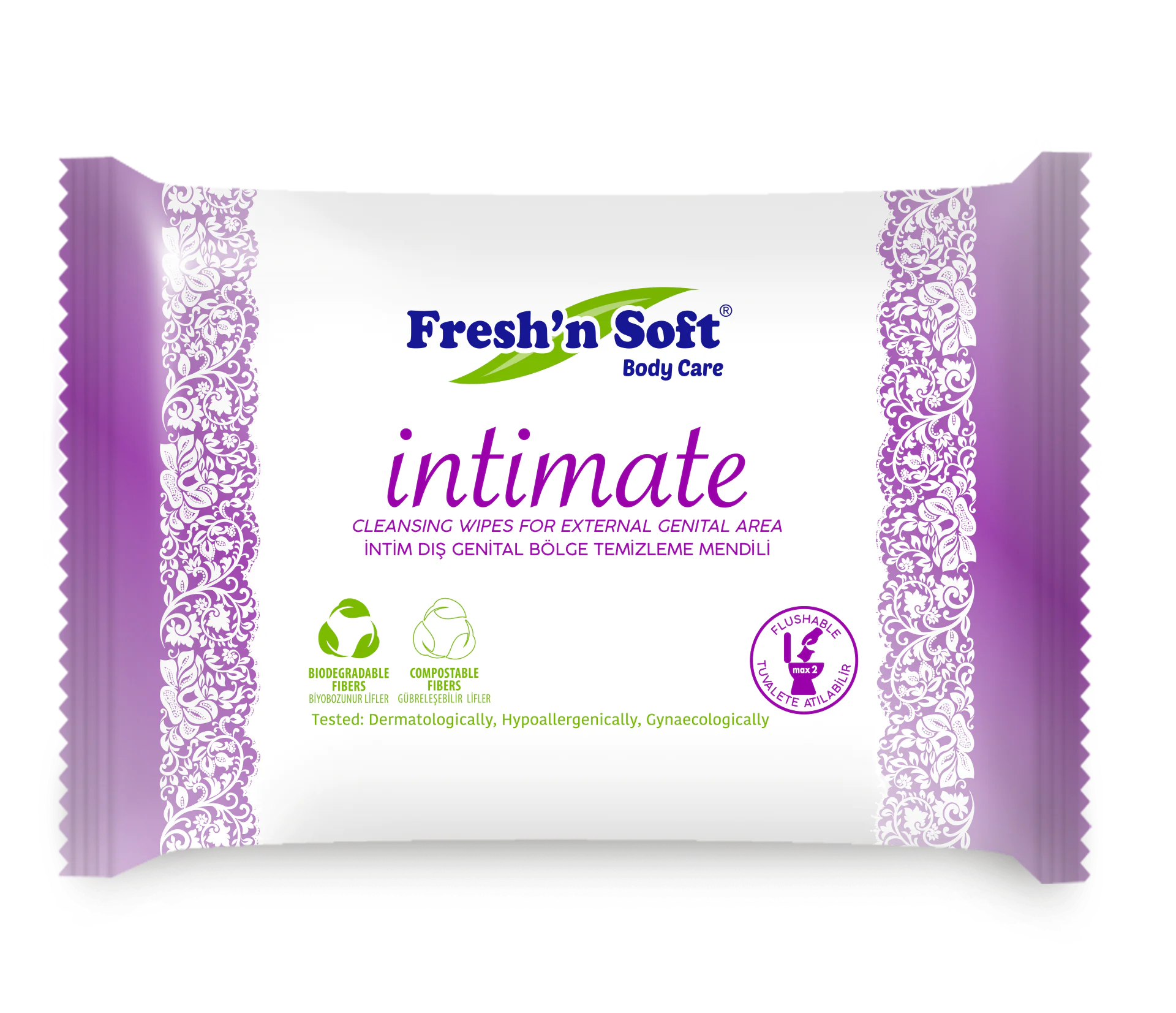 Fresh'n Soft Body Care - Intimate Cleansing Wipes